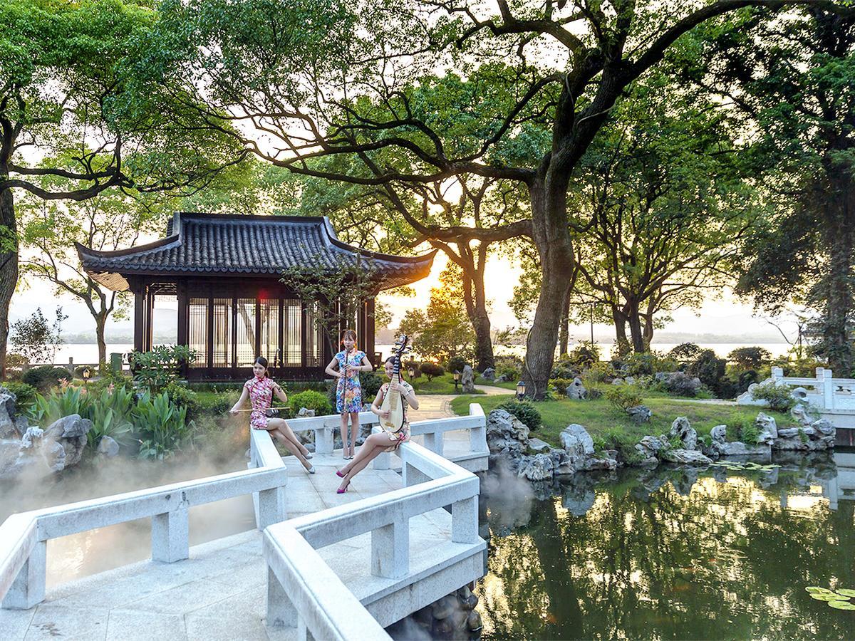 Liuying Hotel West Lake Hangzhou Dış mekan fotoğraf